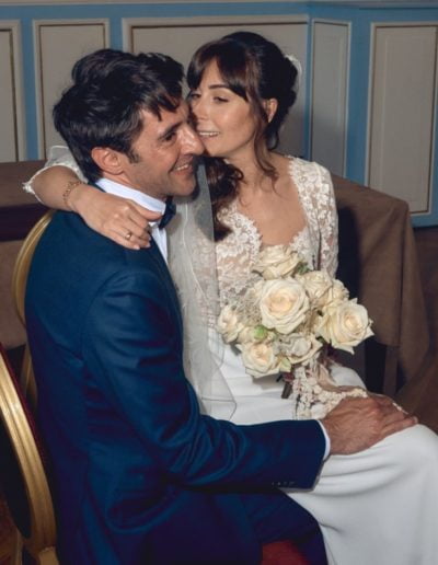 les mariés sont complices