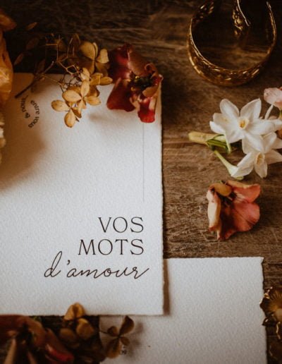 Vos mots d'amour